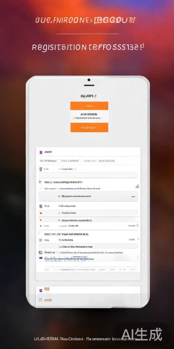 点击“注册”按钮后，页面会跳转到专属的注册界面。火